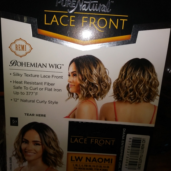 Pure Natural Lace Front Wig - Picture 2 of 4